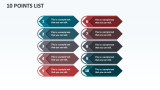 10 Points List - Slide 1