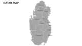Qatar Map - Slide 3