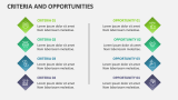 Criteria and Opportunities - Slide 5