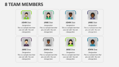 8 Team Members - Slide 1