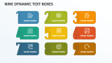 Nine Dynamic Text Boxes - Slide 1