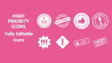 High Priority Icons - Slide 1