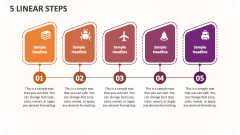 5 Linear Steps - Slide 1