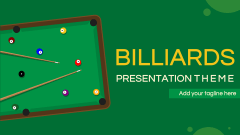 Billiards Theme - Slide 1