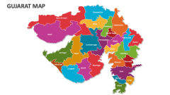 Gujarat Map - Slide 1
