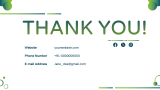 Blue Green Presentation Theme - Slide 12