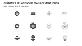 Customer Relationship Management Icons - Slide 2