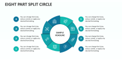 Eight Part Split Circle - Slide 1