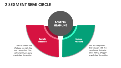2 Segment Semi Circle - Slide 1