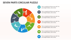 Seven Parts Circular Puzzle - Slide 1