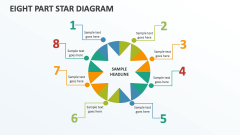 Eight Part Star Diagram - Slide 1