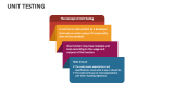 Unit Testing Template for PowerPoint and Google Slides - PPT Slides
