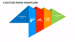 4 Section Paper Aeroplane - Slide 1