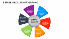 6 Stage Circular Infographic - Slide 1