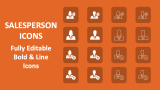 Salesperson Icons - Slide 1