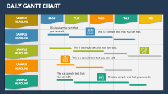 Daily Gantt Chart - Slide 1