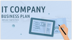 It Company Business Plan - Slide 1