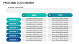 Pros and Cons Matrix - Slide 2