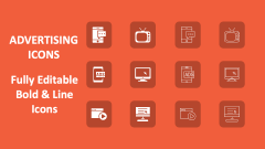 Advertising Icons - Slide 1