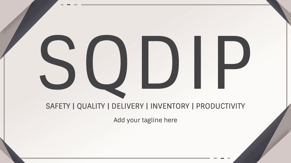 SQDIP Template for Google Slides and PowerPoint PPT Slides