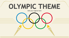 Olympic Presentation Theme - Slide 1