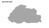 Bhutan map - Slide 4