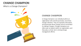 What is a Change Champion? - Slide 1