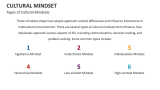 Types of Cultural Mindsets - Slide 3