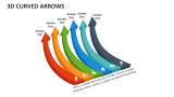 3D Curved Arrows - Slide 8