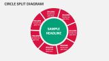 Circle Split Diagram - Slide 11