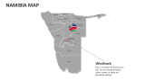Namibia Map - Slide 10