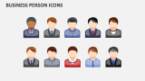 Business Person Icons - Slide 4
