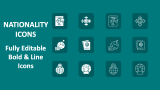 Nationality Icons - Slide 1