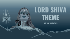 Lord Shiva Theme - Slide 1