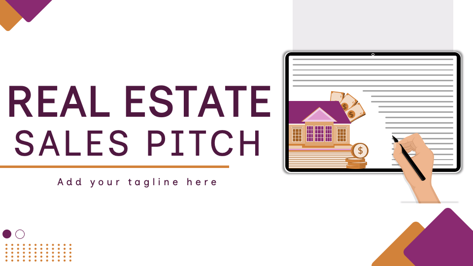 Real Estate Sales Pitch - Slide 1