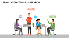 Team Interaction Illustration - Slide 1