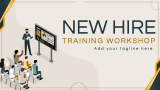 New Hire Training Workshop - Slide 1