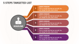 5 Steps Targeted List - Slide 1