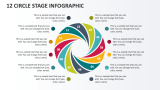 12 Circle Stage Infographic - Slide 1