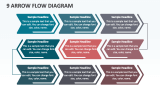 9 Arrow Flow Diagram - Slide 1