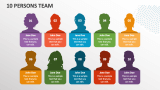 10 Persons Team - Slide 1