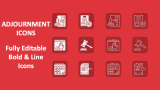 Adjournment Icons - Slide 1