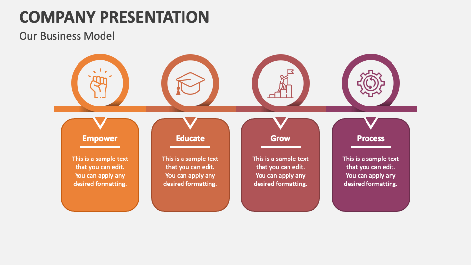 Company presentation template for powerpoint and google slides ppt slides