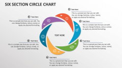 Six Section Circle Chart - Slide 1