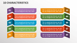 10 Characteristics - Slide 1