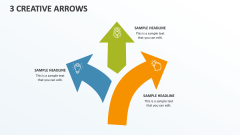 3 Creative Arrows - Slide 1