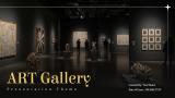 Art Gallery Presentation - Slide 1