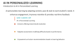 Introduction to AI in Personalized Learning - Slide 2