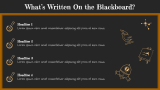 Creative Blackboard Presentation Theme - Slide 4