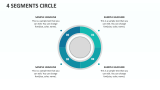 4 Segments Circle - Slide 1